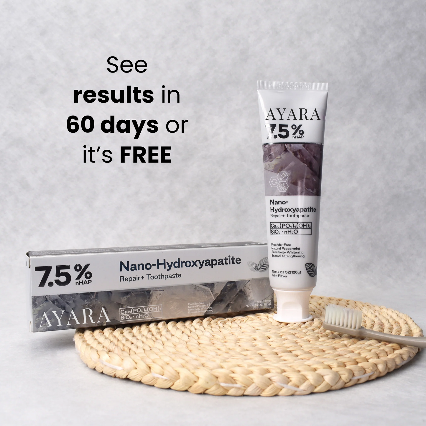 Hydroxyapatite Toothpaste | BOGO Sale