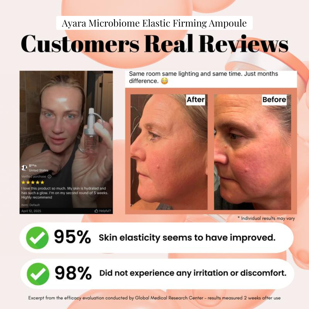 Elastic Firming Microbiome Ampoule | BOGO Sale